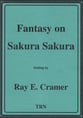 Fantasy on Sakura Sakura Concert Band sheet music cover